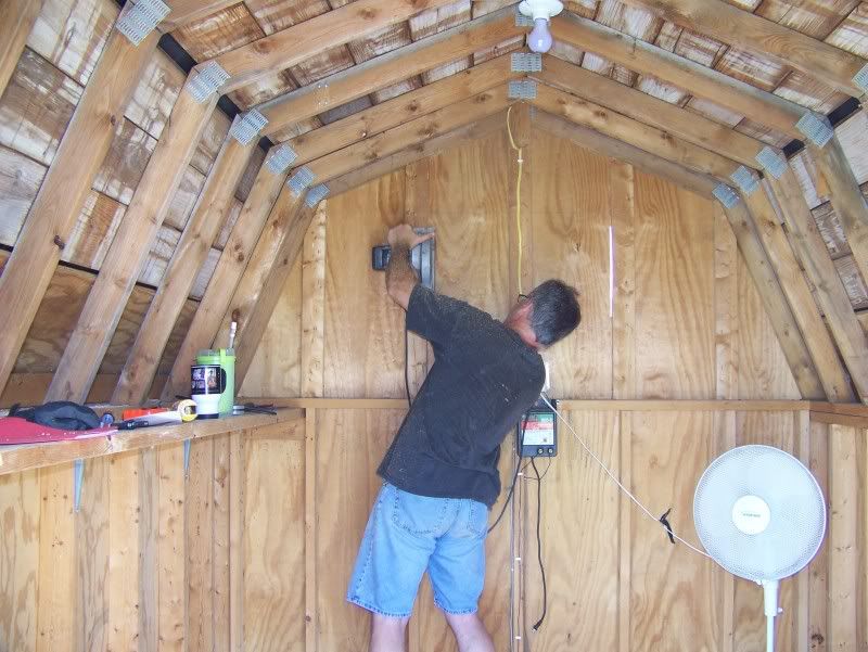 Turning a garden shed into a duck house (I did it I cut it up